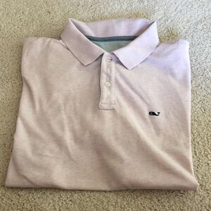 Vineyard Vines Edgartown Polo, Lilac Men’s medium